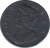 1735 HALFPENNY ( GVF) - HALFPENNY - Cambridgeshire Coins