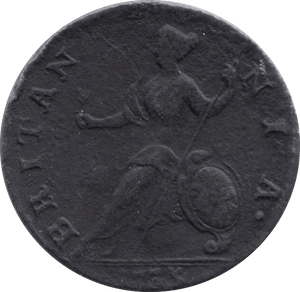 1735 HALFPENNY ( NF ) - Halfpenny - Cambridgeshire Coins