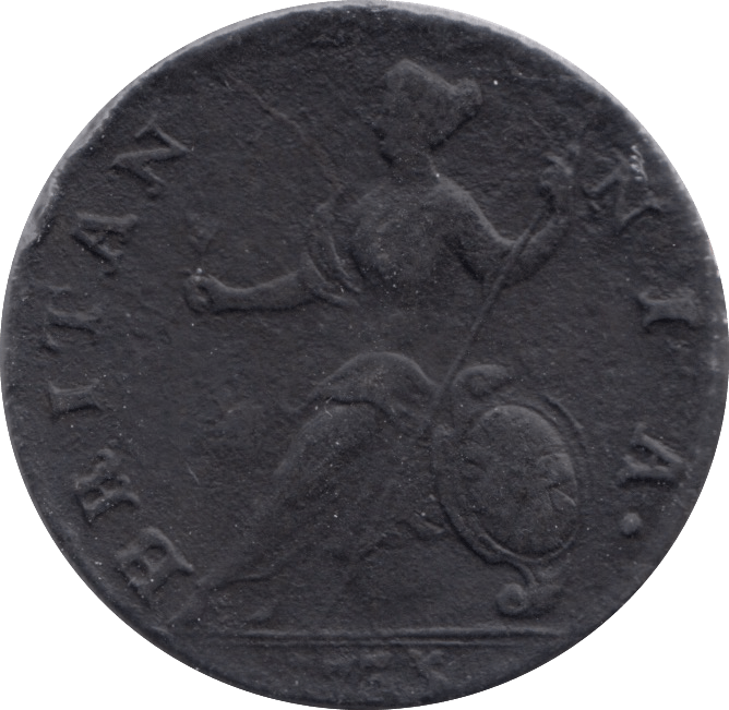 1735 HALFPENNY ( NF ) - Halfpenny - Cambridgeshire Coins