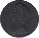 1735 HALFPENNY ( NF ) - Halfpenny - Cambridgeshire Coins