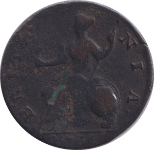 1736 HALFPENNY ( NF ) - HALFPENNY - Cambridgeshire Coins