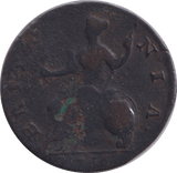 1736 HALFPENNY ( NF ) - HALFPENNY - Cambridgeshire Coins