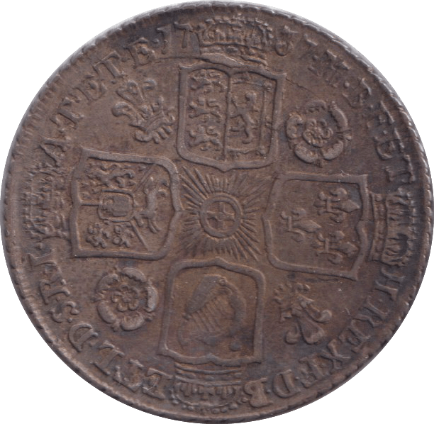 1737 SIXPENCE ( GVF ) - SIXPENCE - Cambridgeshire Coins