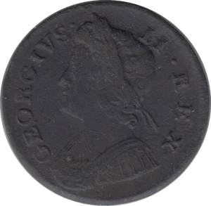 1738 HALFPENNY ( FINE ) - Halfpenny - Cambridgeshire Coins