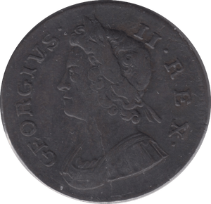 1738 HALFPENNY ( VF ) - Halfpenny - Cambridgeshire Coins