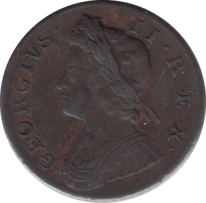 1738 HALFPENNY ( VF ) - Halfpenny - Cambridgeshire Coins