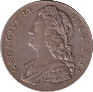 1739 CROWN ( GVF ) - CROWN - Cambridgeshire Coins