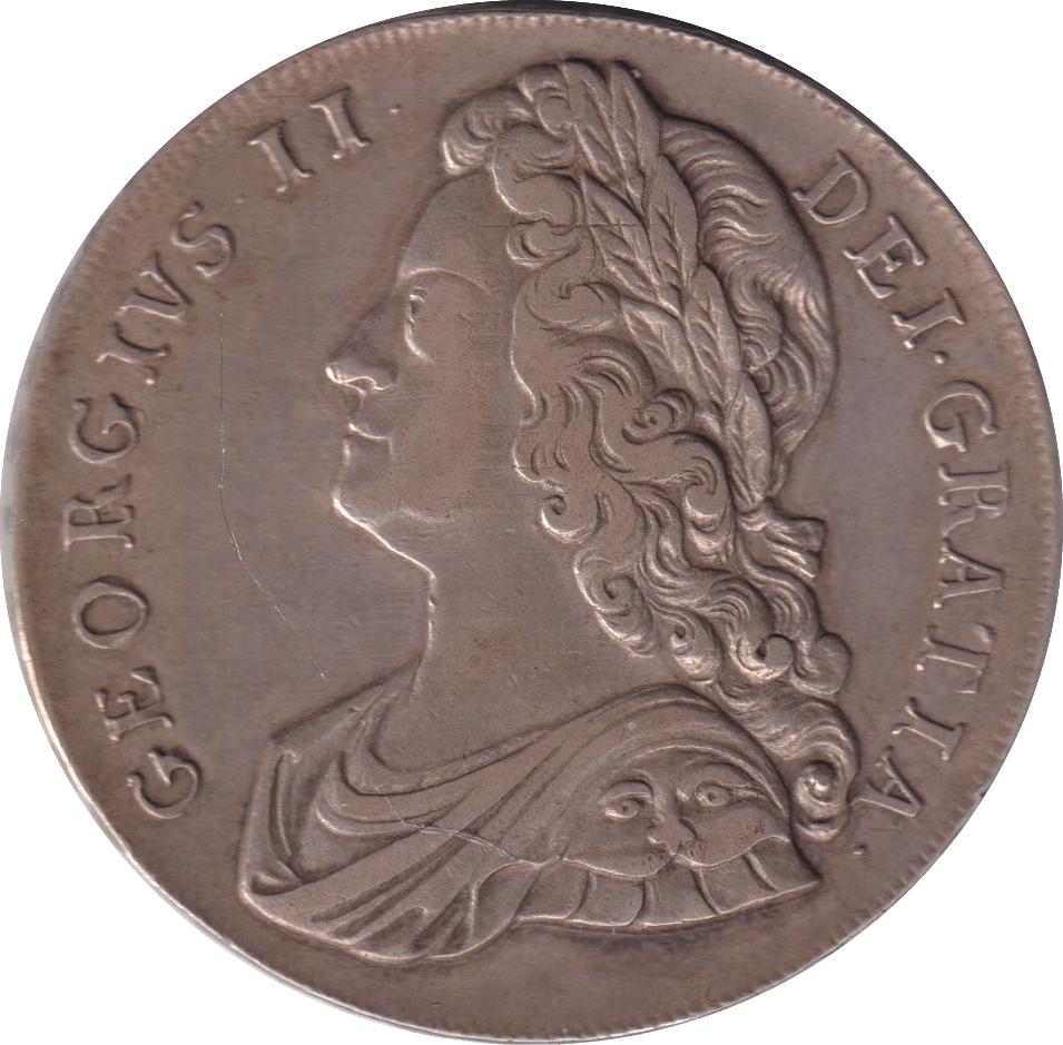 1739 CROWN ( GVF ) - CROWN - Cambridgeshire Coins