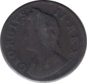 1739 FARTHING ( FINE ) - Farthing - Cambridgeshire Coins