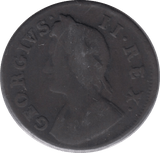 1739 FARTHING ( FINE ) - Farthing - Cambridgeshire Coins