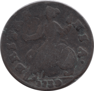 1739 HALFPENNY ( FINE ) - Halfpenny - Cambridgeshire Coins