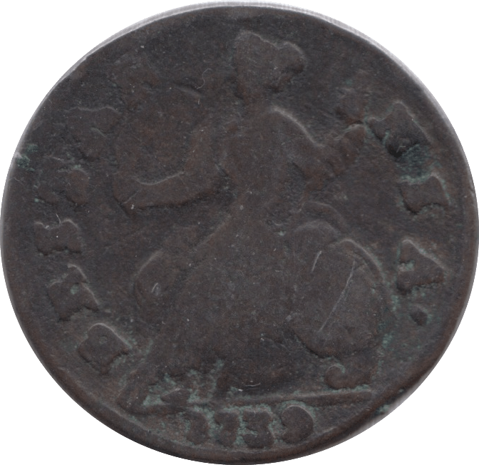 1739 HALFPENNY ( FINE ) - Halfpenny - Cambridgeshire Coins