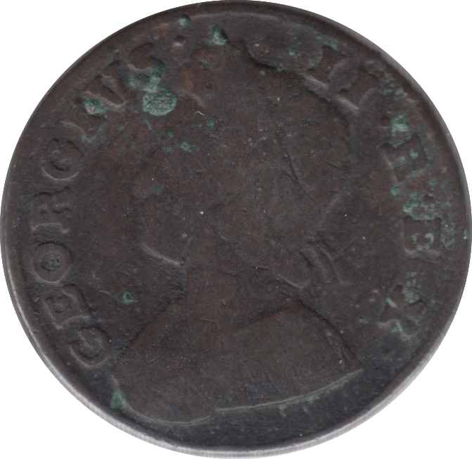 1739 HALFPENNY ( FINE ) - Halfpenny - Cambridgeshire Coins