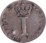 1739 MAUNDY ONE PENNY ( GVF ) - MAUNDY ONE PENNY - Cambridgeshire Coins