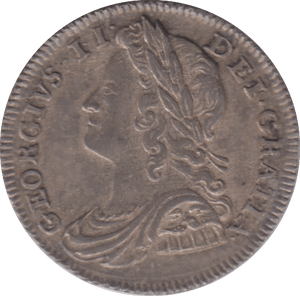 1739 SIXPENCE ( AUNC ) ROSES - Sixpence - Cambridgeshire Coins