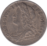 1739 SIXPENCE ( AUNC ) ROSES - Sixpence - Cambridgeshire Coins