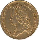 1740 GOLD TWO GUINEA ( VF ) - Guineas - Cambridgeshire Coins