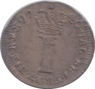 1740 MAUNDY ONE PENNY ( EF ) - MAUNDY ONE PENNY - Cambridgeshire Coins