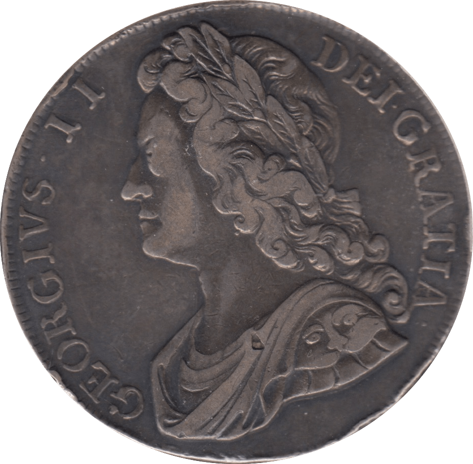 1741 CROWN ( AUNC ) - CROWN - Cambridgeshire Coins