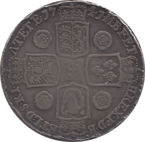 1741 CROWN ( AUNC ) - CROWN - Cambridgeshire Coins