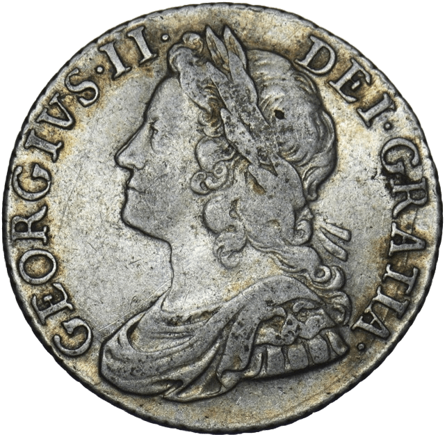 1741 SHILLING ( GVF ) - Shilling - Cambridgeshire Coins