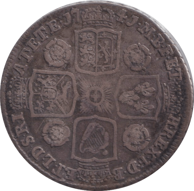 1741 SIXPENCE ( GF ) - SIXPENCE - Cambridgeshire Coins