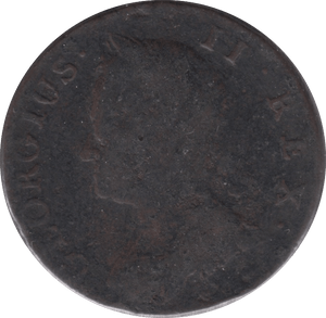 1742 HALFPENNY ( FAIR ) - Halfpenny - Cambridgeshire Coins