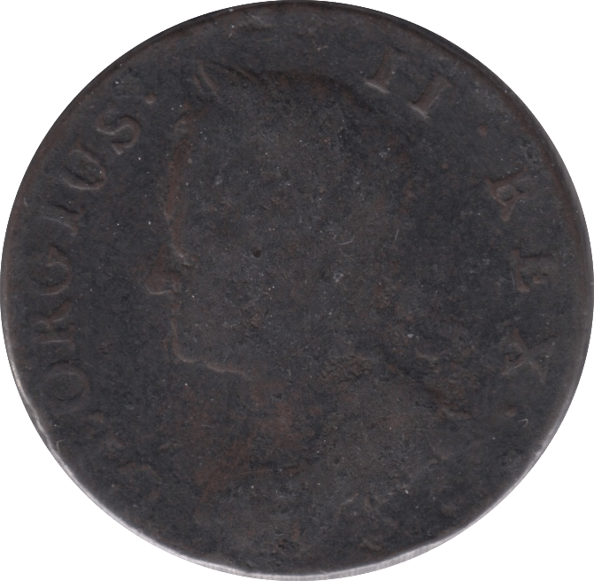 1742 HALFPENNY ( FAIR ) - Halfpenny - Cambridgeshire Coins