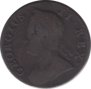 1742 HALFPENNY ( NF ) - Halfpenny - Cambridgeshire Coins