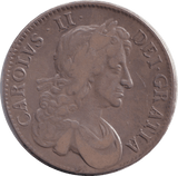 1743 CROWN ( VF ) - CROWN - Cambridgeshire Coins