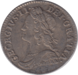 1743 MAUNDY TWOPENCE ( EF ) - MAUNDY TWOPENCE - Cambridgeshire Coins