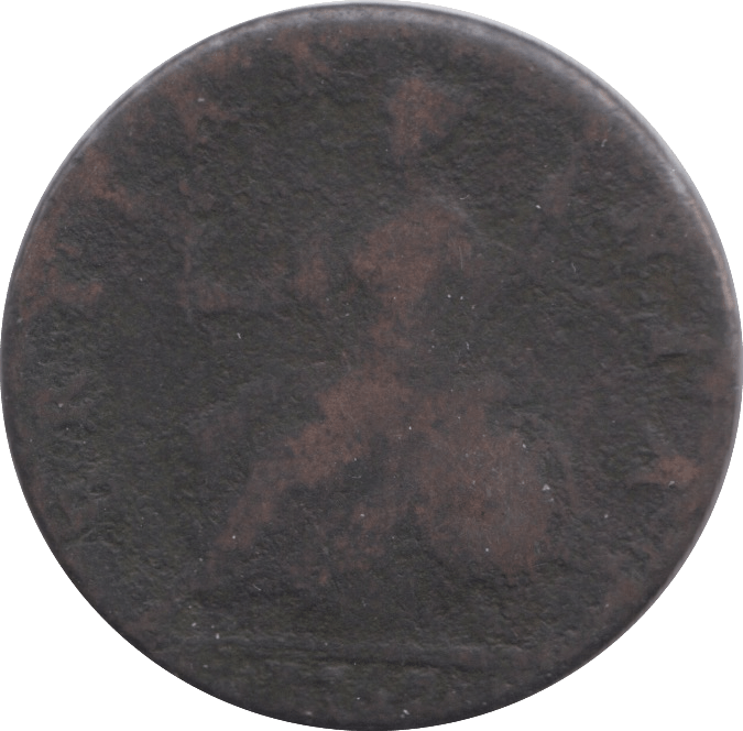 1745 HALFPENNY ( FAIR ) - Halfpenny - Cambridgeshire Coins