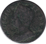 1745 HALFPENNY ( FINE ) - HALFPENNY - Cambridgeshire Coins