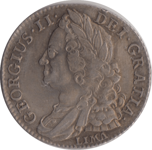 1745 SHILLING ( GVF ) - SHILLING - Cambridgeshire Coins