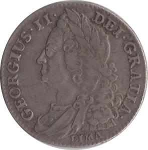 1745 SHILLING ( VF ) - SHILLING - Cambridgeshire Coins