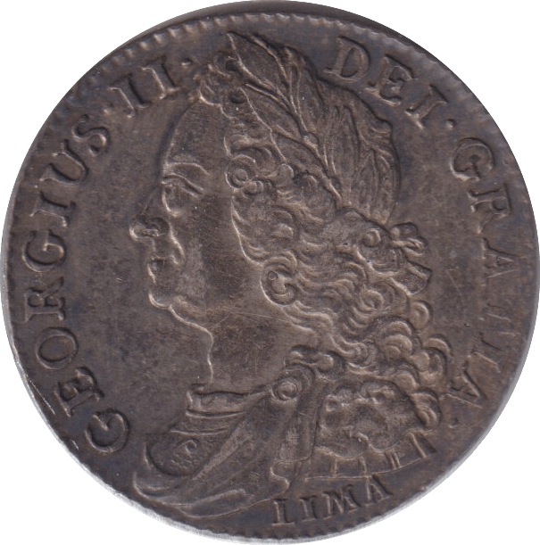 1745 SIXPENCE ( EF ) - SIXPENCE - Cambridgeshire Coins