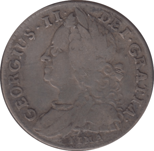 1745 SIXPENCE ( GF ) - Sixpence - Cambridgeshire Coins