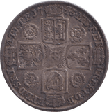 1745 SIXPENCE ( GVF ) - SIXPENCE - Cambridgeshire Coins