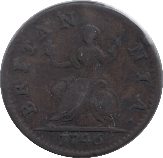 1746 FARTHING ( GF ) - Farthing - Cambridgeshire Coins