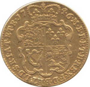 1746 GOLD ONE GUINEA ( VF ) - Guineas - Cambridgeshire Coins