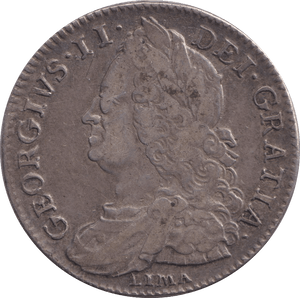 1746 HALFCROWN ( GF ) - WORLD COINS - Cambridgeshire Coins