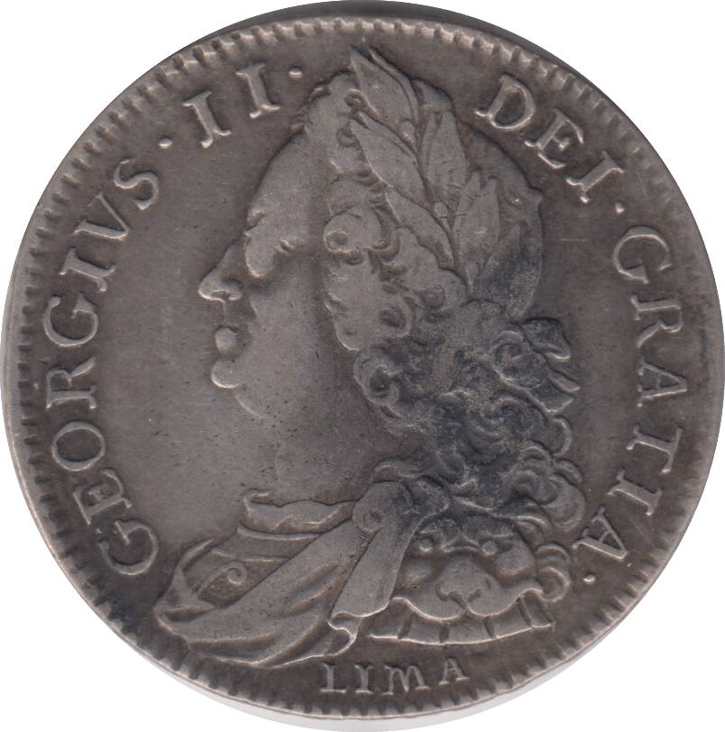 1746 HALFCROWN ( VF ) LIMA (Copy) - HALFCROWN - Cambridgeshire Coins