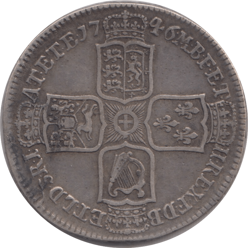 1746 HALFCROWN ( VF ) LIMA (Copy) - HALFCROWN - Cambridgeshire Coins