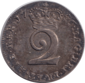 1746 MAUNDY TWOPENCE ( EF ) - MAUNDY TWOPENCE - Cambridgeshire Coins