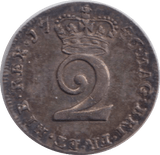 1746 MAUNDY TWOPENCE ( EF ) - MAUNDY TWOPENCE - Cambridgeshire Coins