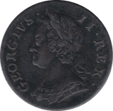 1749 HALFPENNY ( GVF ) - Halfpenny - Cambridgeshire Coins