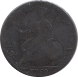 1752 HALFPENNY ( FAIR ) - Halfpenny - Cambridgeshire Coins