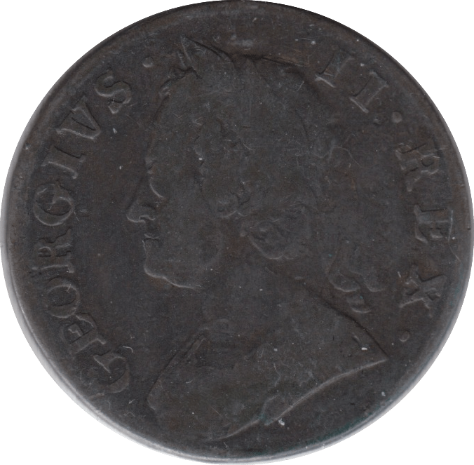 1752 HALFPENNY ( FAIR ) - Halfpenny - Cambridgeshire Coins