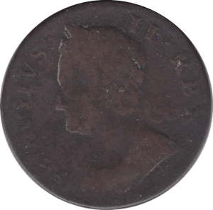 1753 HALFPENNY ( FINE ) - HALFPENNY - Cambridgeshire Coins