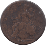 1753 HALFPENNY ( FINE ) - HALFPENNY - Cambridgeshire Coins